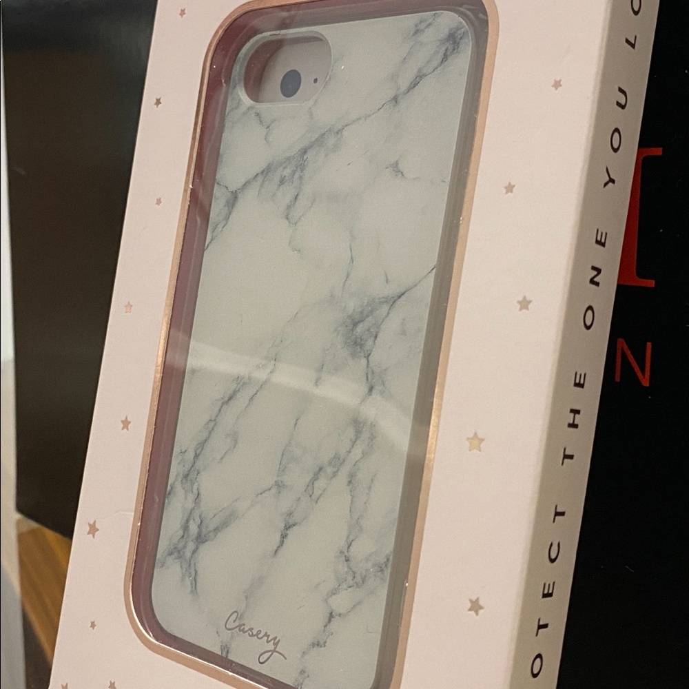 Casery iPhone case for 6, 6s, 7 and 8 White Marble